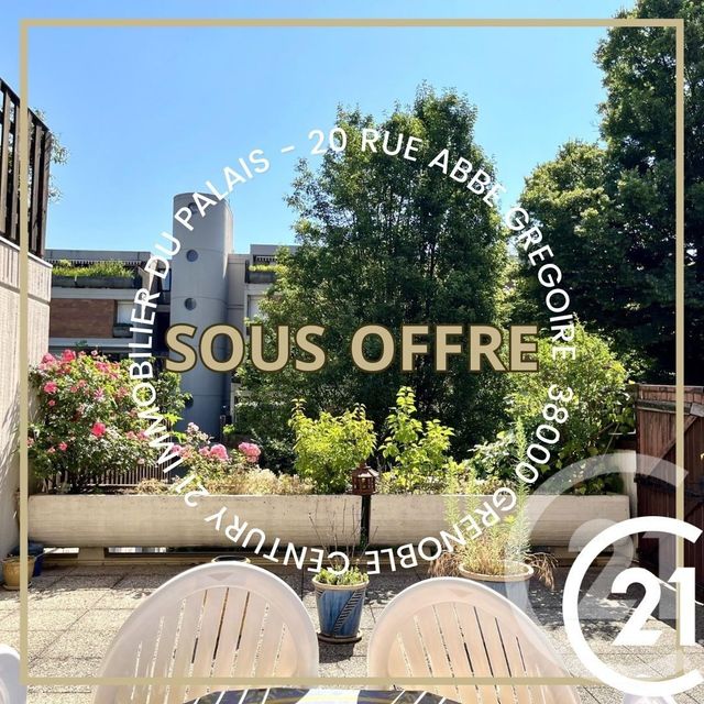 Appartement T4 à vendre - 4 pièces - 103.51 m2 - GRENOBLE - 38 - RHONE-ALPES - Century 21 Immobilier Du Palais