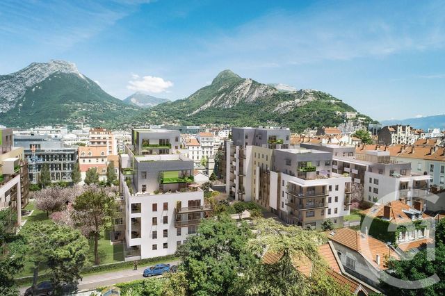 Appartement T2 à vendre - 2 pièces - 45.32 m2 - GRENOBLE - 38 - RHONE-ALPES - Century 21 Immobilier Du Palais